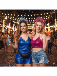 Kit 2 Tiaras Amigas Carnaval
