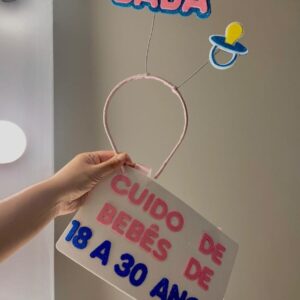 Kit Babá Com Chupeta