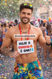 Plaquinha Hoje o Cardio é Comigo!