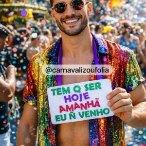 Plaquinha Tem Q Ser Hoje Amanhã Eu Ñ Venho
