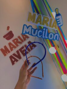 Tiara de Carnaval Maria Mucilon ou Maria Aveia Arco