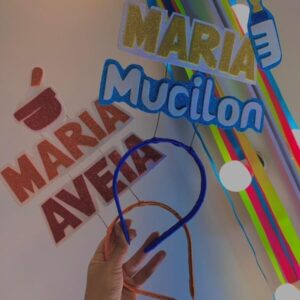 Tiara de Carnaval Maria Mucilon ou Maria Aveia Arco