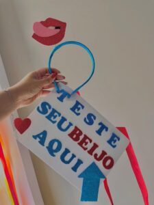 Kit Carnaval - Teste Seu Beijo Aqui