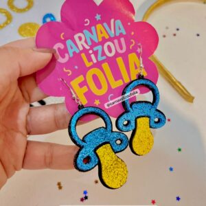 Brincos Divertidos e Criativos. Modelos Temáticos Perfeitos para Festas, Carnaval e Looks Estilosos