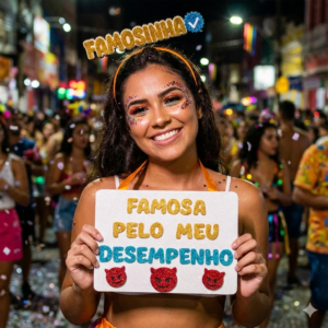 Kit Famosinha - Famosa Pelo Meu Desempenho 😈