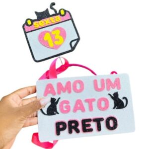 Kit Amo Um Gato De Carnaval