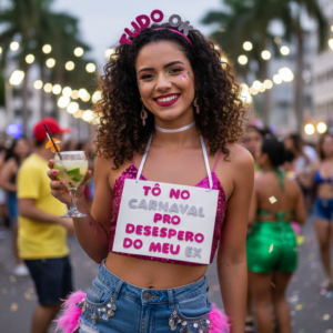 Kit Tudo OK. Tô No Carnaval Pro Desespero Do Meu Ex